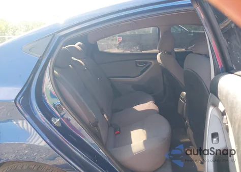 2016 Hyundai Elantra Se from USA, damaged, VIN 5NPDH4AE7GH713891